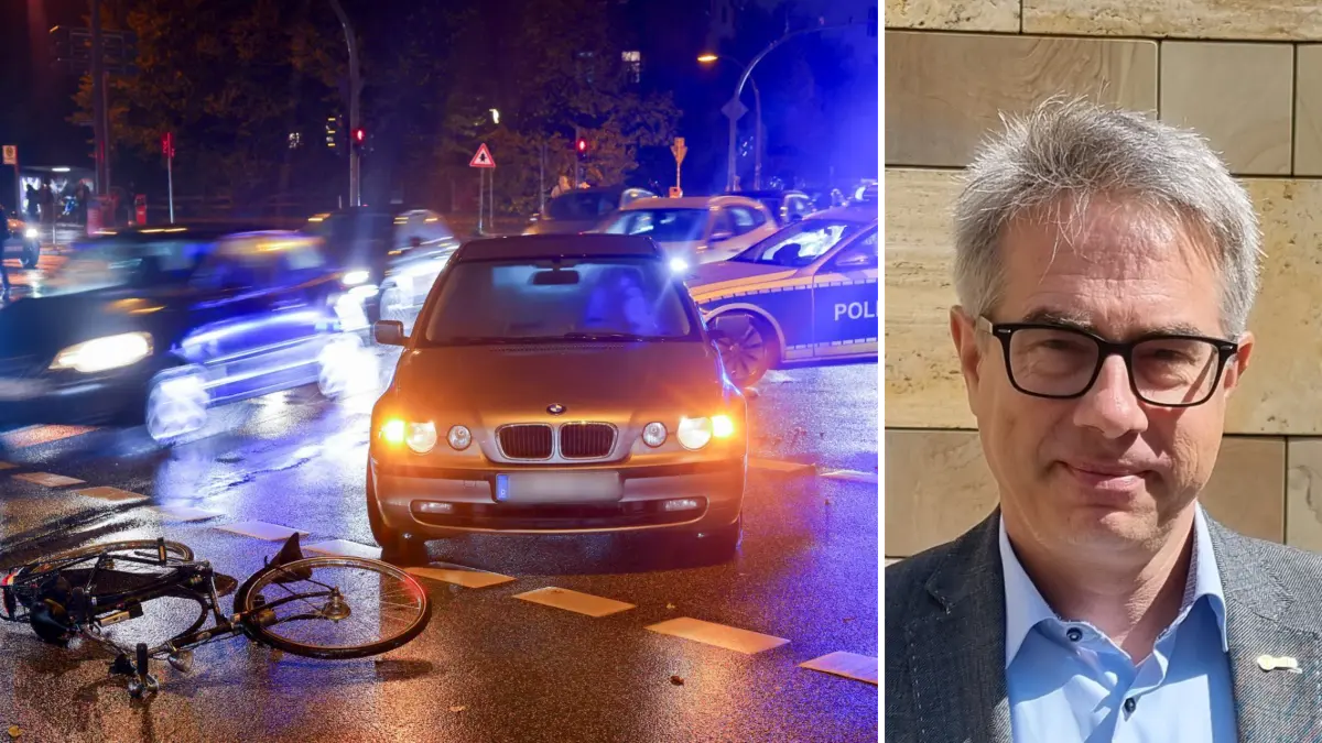 „Ein gegenseitiges Mitdenken ist wichtig.“ Matthias Zimmermann, Landesvorsitzender des ADFC, zum sicheren Radfahren.