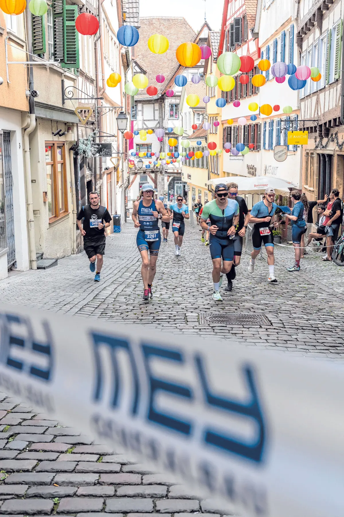 Mey Generalbau Triathlon Tübingen 2025.⇥Silas Stein