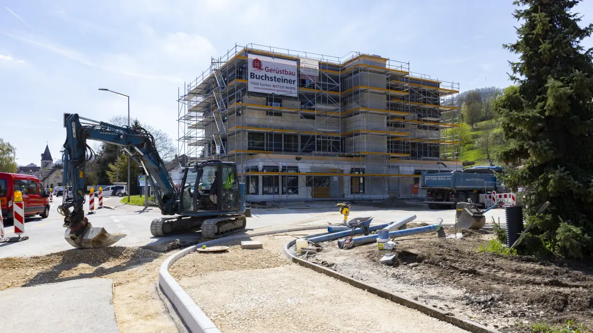 Kuchen - Neubau Gesundheitszentrum auf dem ehemaligen Filba-Areal