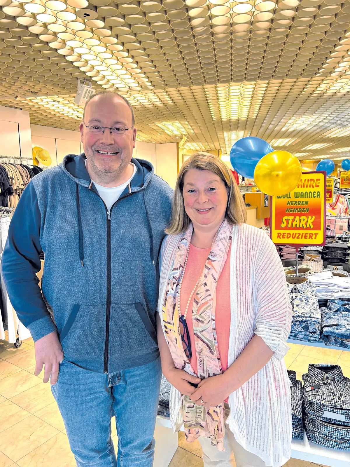 Angelika Weigand und ihr Mann Thomas führen das Familienunternehmen Woll-Wanner seit 2001.