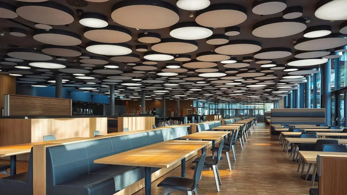 Die Vector Kantine in Karlsruhe.