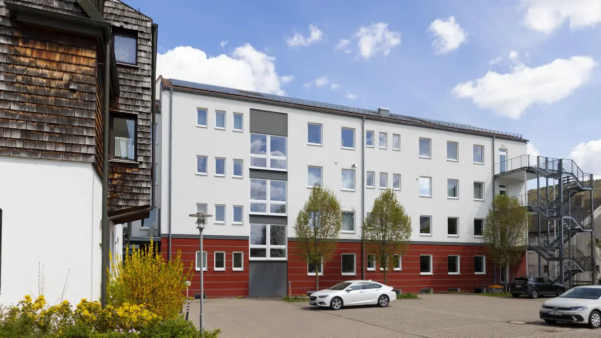 Schmuckfoto, Wetter - Deggingen - Ortsansicht - Rathaus