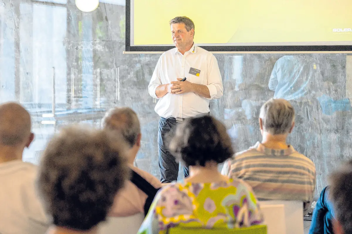 In den Vorträgen erhalten die Zuhörer spannende Einblicke in die Energie von morgen.