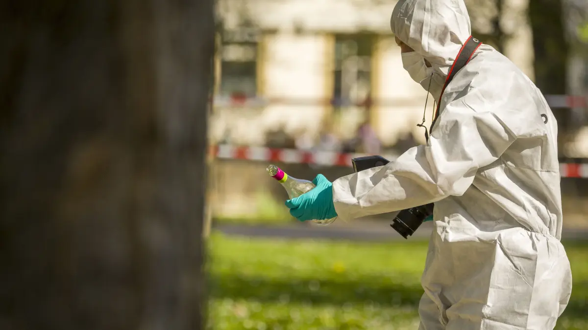 Karlsplatz - Polizei Spurensuche