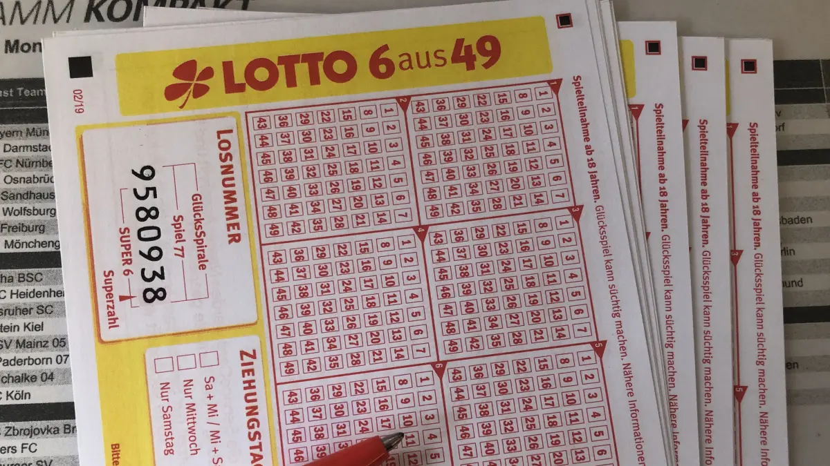 Im Lotto-Jackpot am Samstag, 18.04.2026, liegen 20 Millionen Euro.