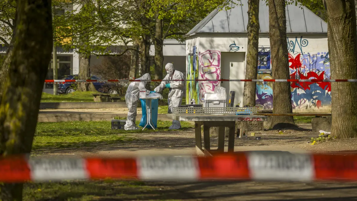 Karlsplatz - Polizei Spurensuche