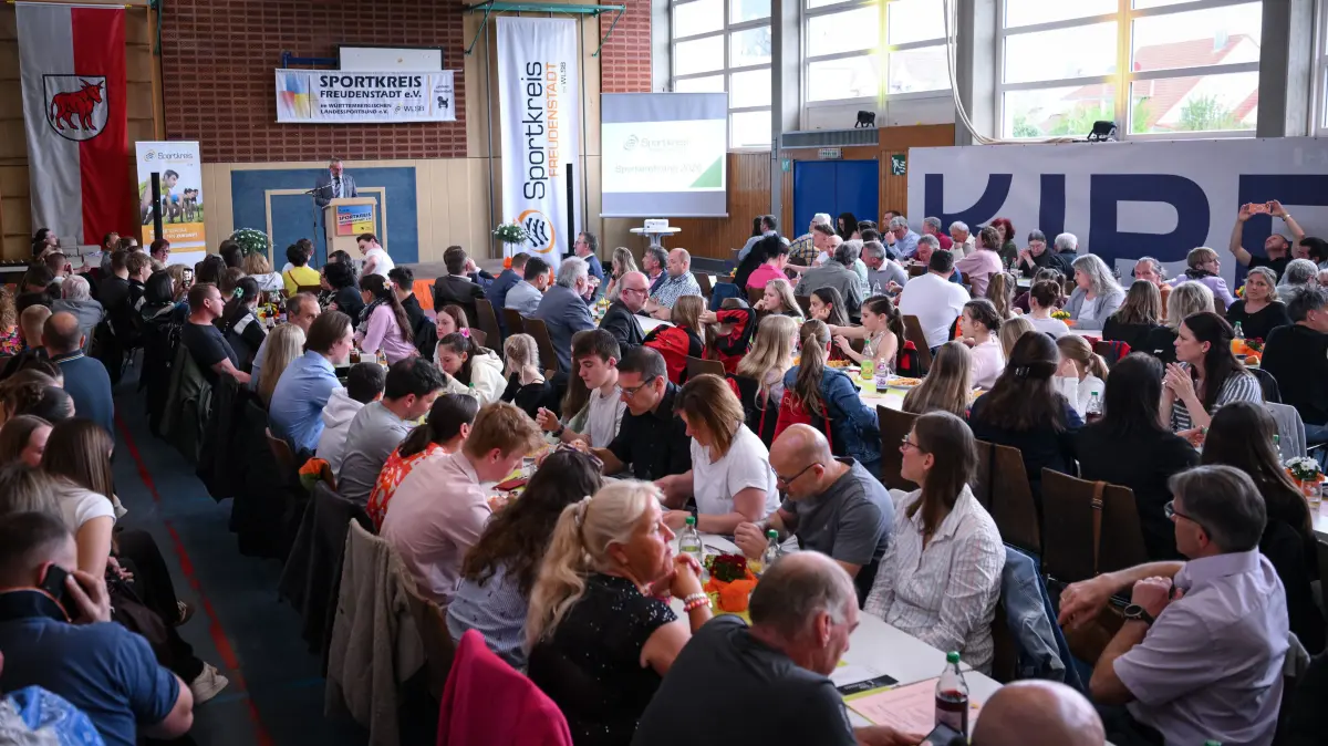 Sportlerehrung Sportkreis Freudenstadt 2026 : Sportlerehrung Sportkreis Freudenstadt 2026 18.04.2026
in Horb - Nordstetten, Uebersicht Turnhalle
FOTO: Pressefoto ULMER / Markus Ulmer
xxNOxMODELxRELEASExx