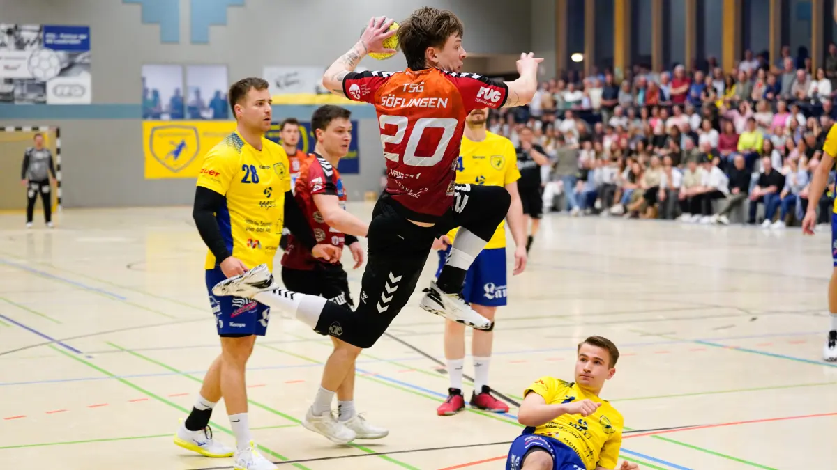 Söflingens Marc Krieger steuerte vier Treffer zum Unentschieden in Lauterstein bei.