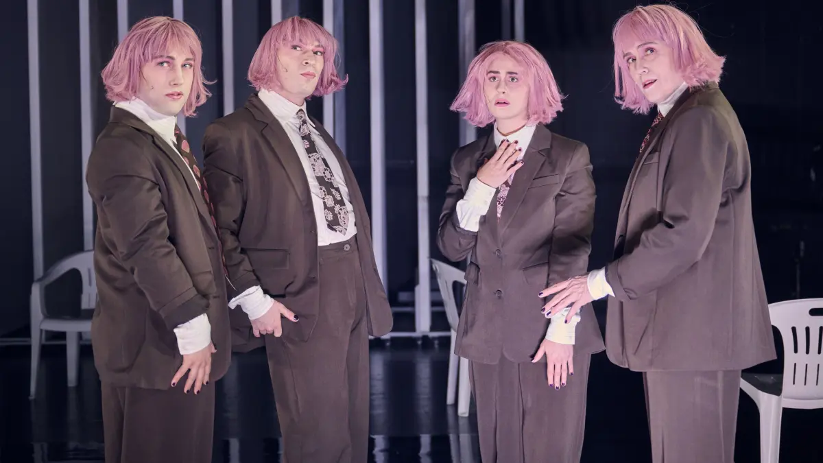 Von links: Sebastian Fink, Jonas Breitstadt, Robi Tissi Graf, Susanne Weckerle