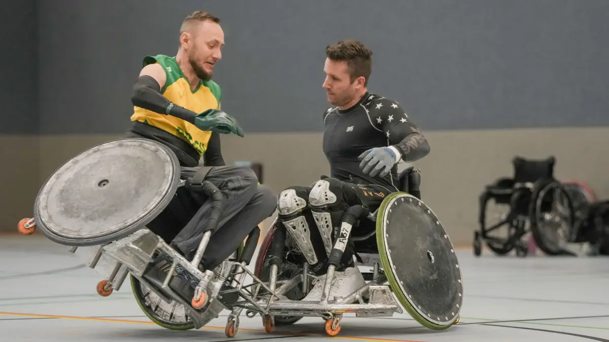 Donauhaie - Sport - Training - Bundesliga - Rollstuhl - Rollstuhlrugby - Ilerrieden