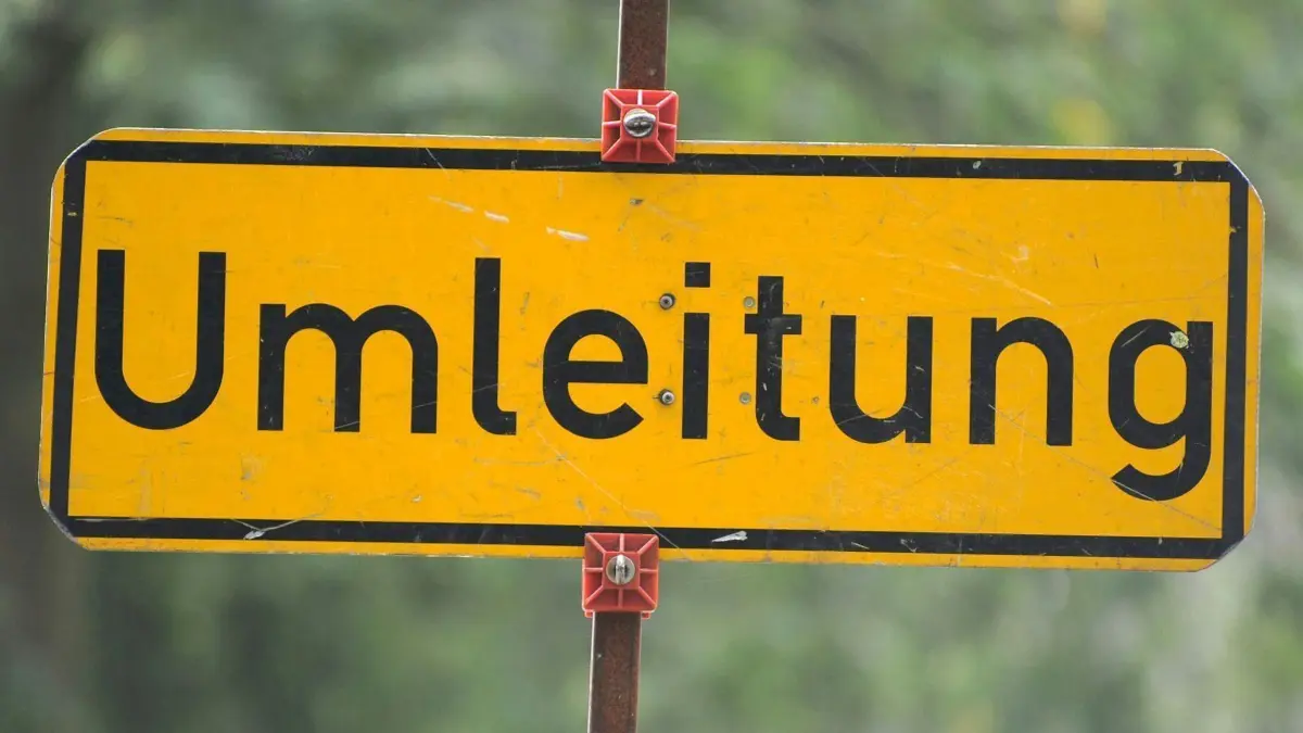 Am Donnerstag gibt es in Truchtelfingen eine Umleitung. (Symbolbild)