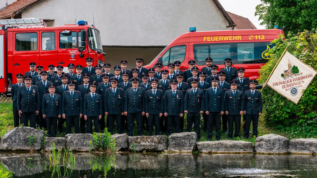 Die Freiwillige Feuerwehr Böhringen feiert dieses Jahr ihr 150-jähriges Bestehen.