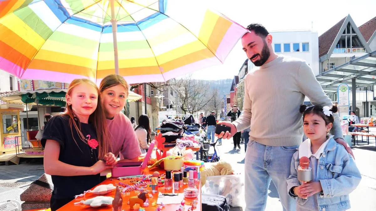 Unter anderem ein Kinderflohmarkt ist am kommenden Sonntag, 26. April, in der Ebinger Innenstadt geplant.