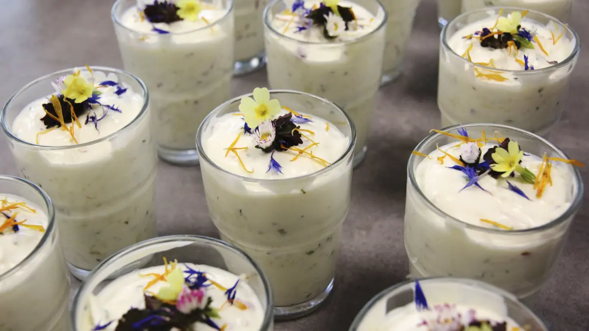 Wildkräuter-Kochkurs der Landfrauen Bräunisheim mit Alexandra Junginger - Wilder Nachtisch