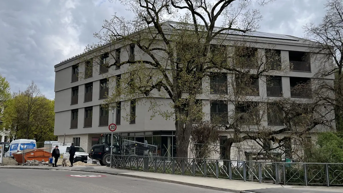 Auf rund einem Drittel der Fläche im Erdgeschoss der neuen Sparkasse wird der neue Blaubeurer Polizeiposten ab Anfang Juli seinen Standort beziehen.