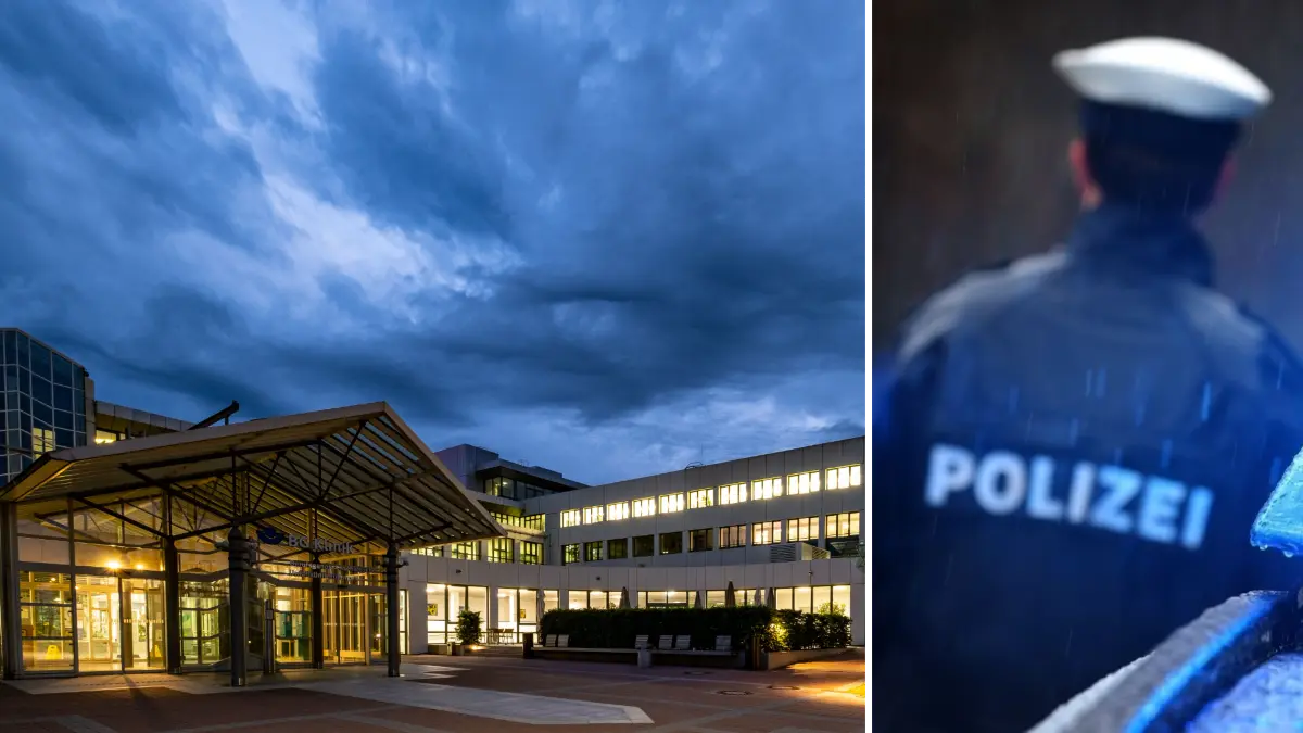In der Notaufnahme der BG-Klinik in Tübingen verletzte ein Mann einen Polizisten und eine Polizistin schwer. Nun muss er sich bald vor Gericht verantworten.