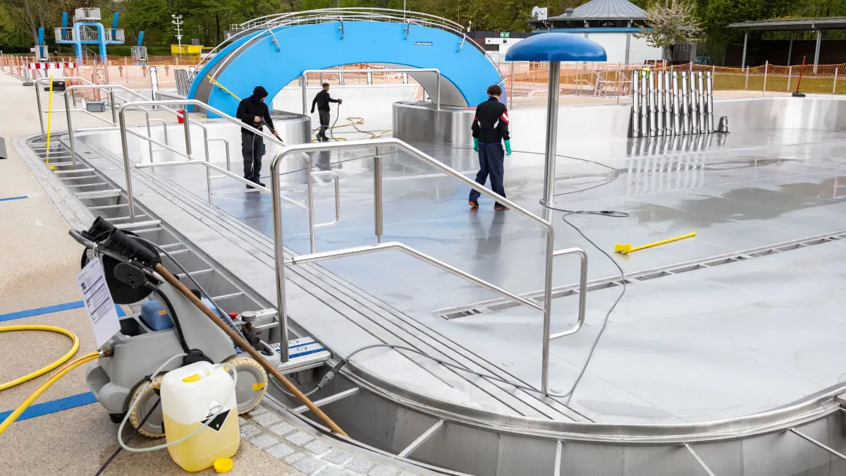 Saisonstart Freibäder Freibad Göppingen