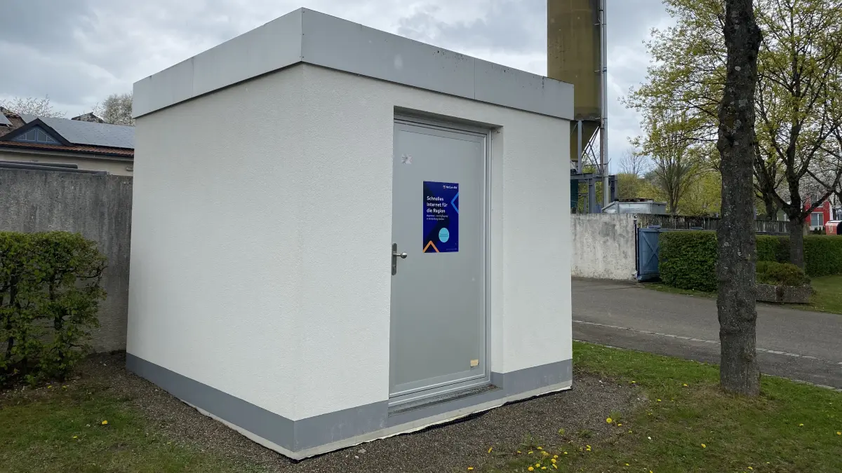PoP-Standort Amstetten Industriestraße zwischen Feuerwehr und Bauhof