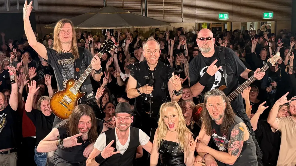 NoWay tritt zum dritten Mal beim Vollmaringer Frühlingsfest auf. Das Foto zeigt die Band bei einem Auftritt in Klettgau.