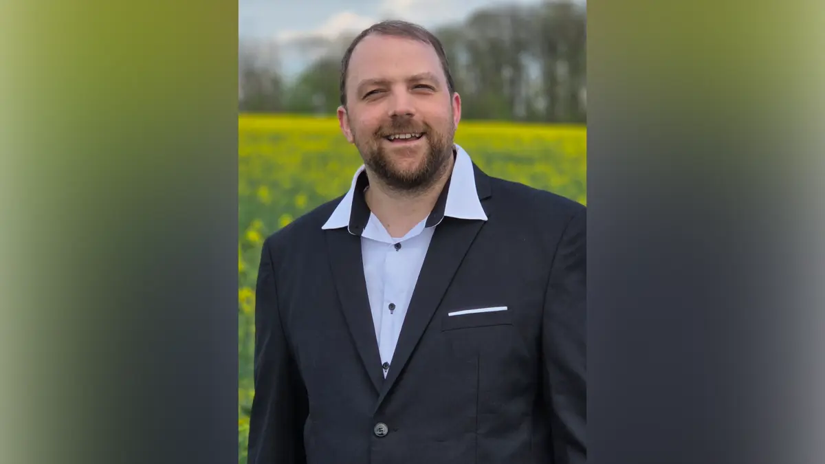 Jens Radtke tritt bei der Bürgermeisterwahl in Gerabronn an.