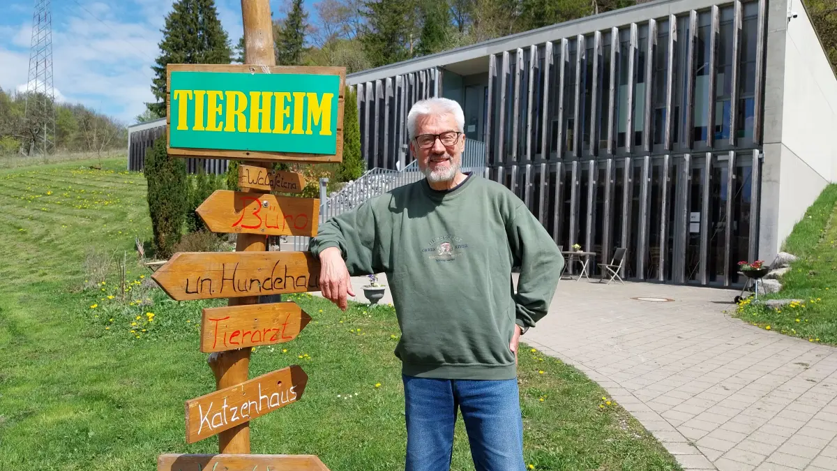Dr. Günter Wiebusch gibt nach 45 Jahren sein Amt als Vorsitzender des Tierschutzvereins Zollernalbkreis ab.