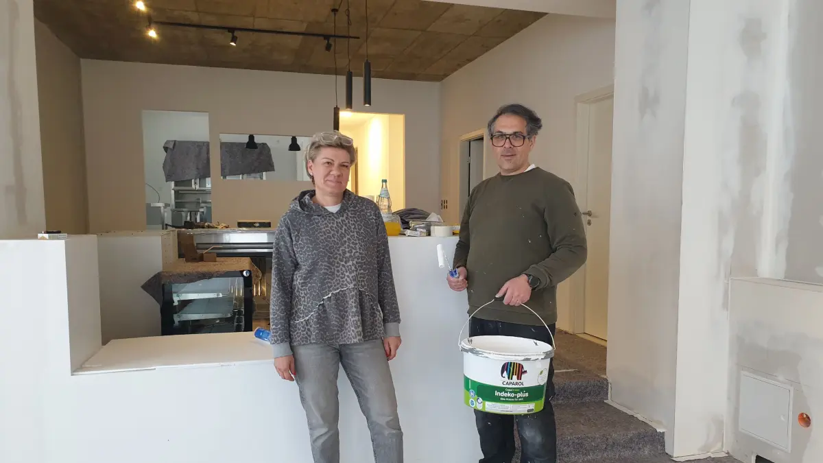 Tanja Kavgaci-Bunz und Emin Kavgaci, Umbau, neues Stadtcafé