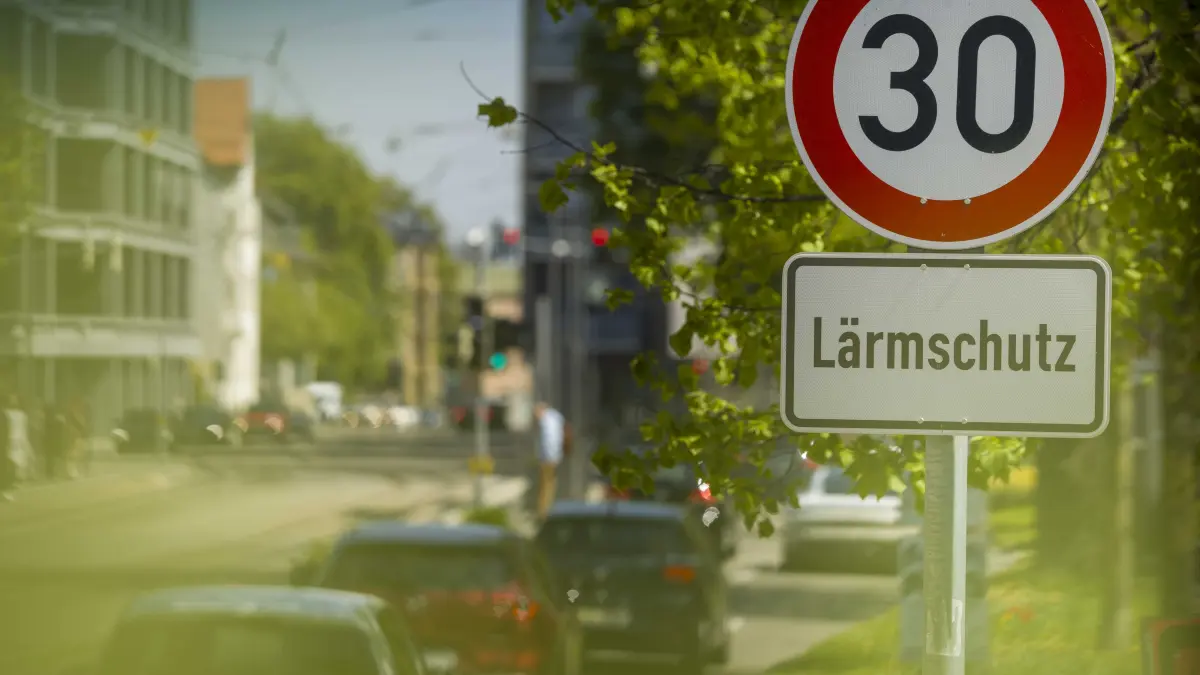Ulm Olgastraße Tempo 30 Lärmschutz