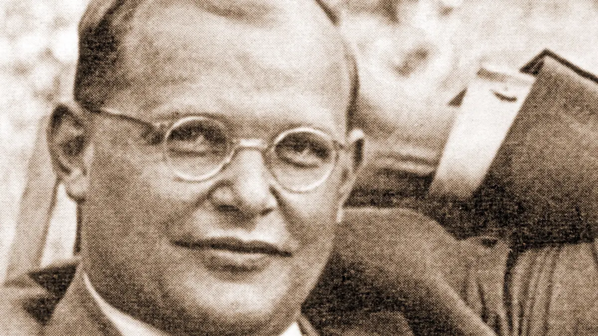 Reutlingen, Reihe zum 70. Todestag, Bonhoeffer Dietrich: Theologe Dietrich Bonhoeffer.