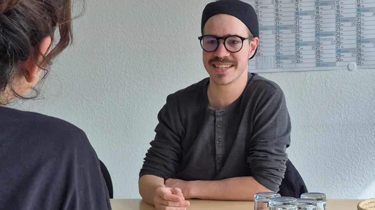 Der 27-Jährige Tiago Ribeiro da Costa aus Mittelstadt möchte an die Riedericher Rathausspitze.