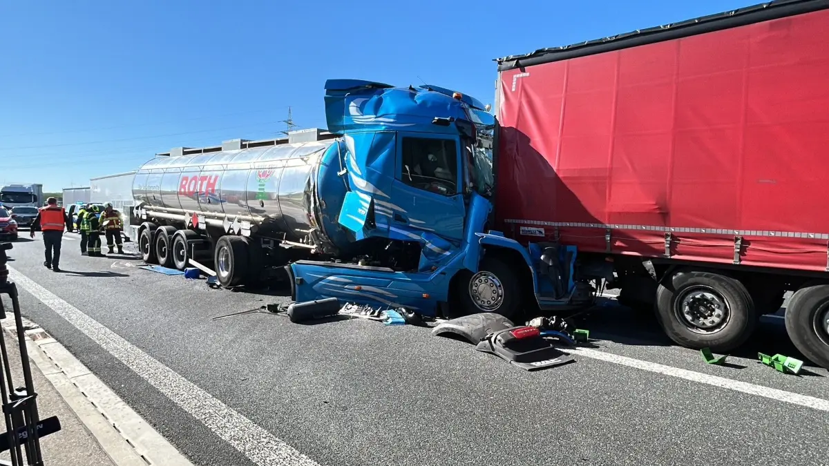 Unfall A8 bei Dornstadt