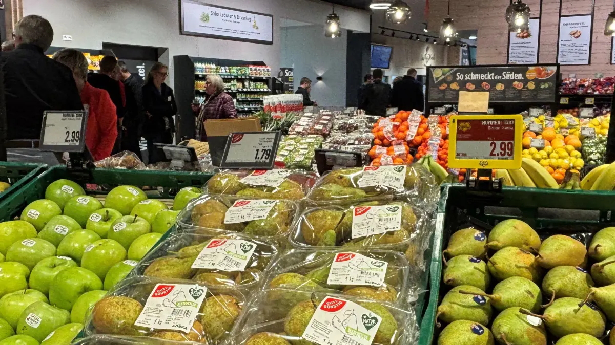 Regional ist das Motto auch bei Obst und Gemüse. So es denn zu machen ist.