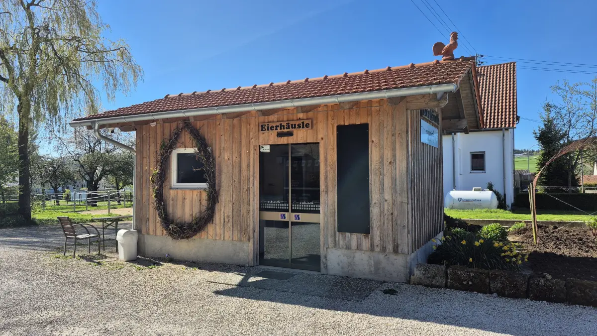 Das Eierhäusle in Ohnastetten.
