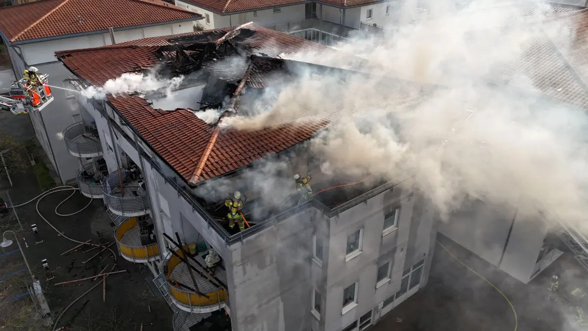 Brand Eislingen Kronenplatz