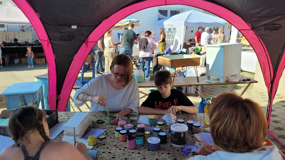 Wie in den vergangenen Ausgaben des Maimarkts in Steinhofen, gibt es auch dieses Jahr Mitmachangebote für die Besucher.