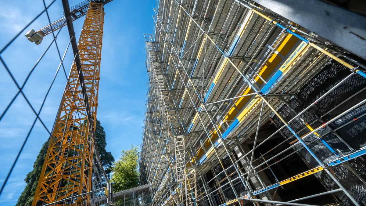 Sanierung Hogy Hohenstaufen Gymnasium Baustelle