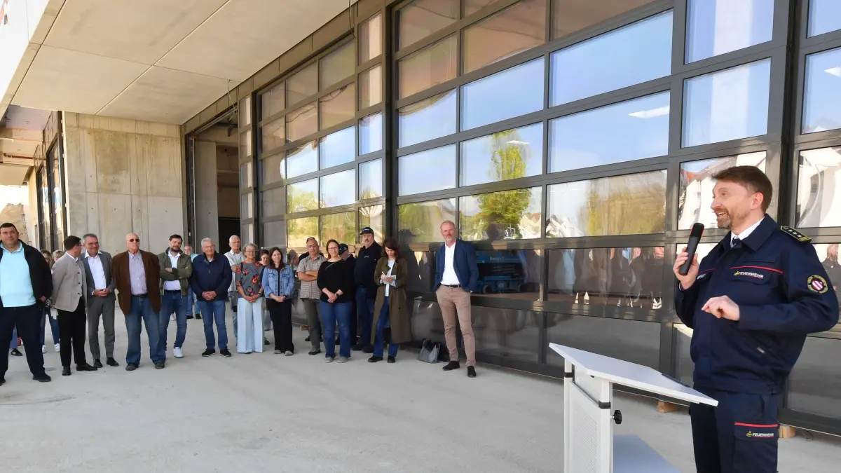 "Kann es selber noch nicht fassen": Oliver Burget war in seinem Grußwort ganz ergriffen.