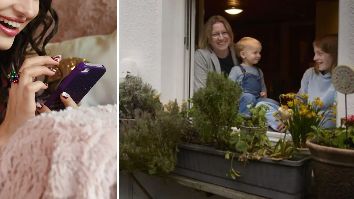 Viele Kinder besitzen schon früh ein Smartphone – nicht so bei Familie Rosenberger.