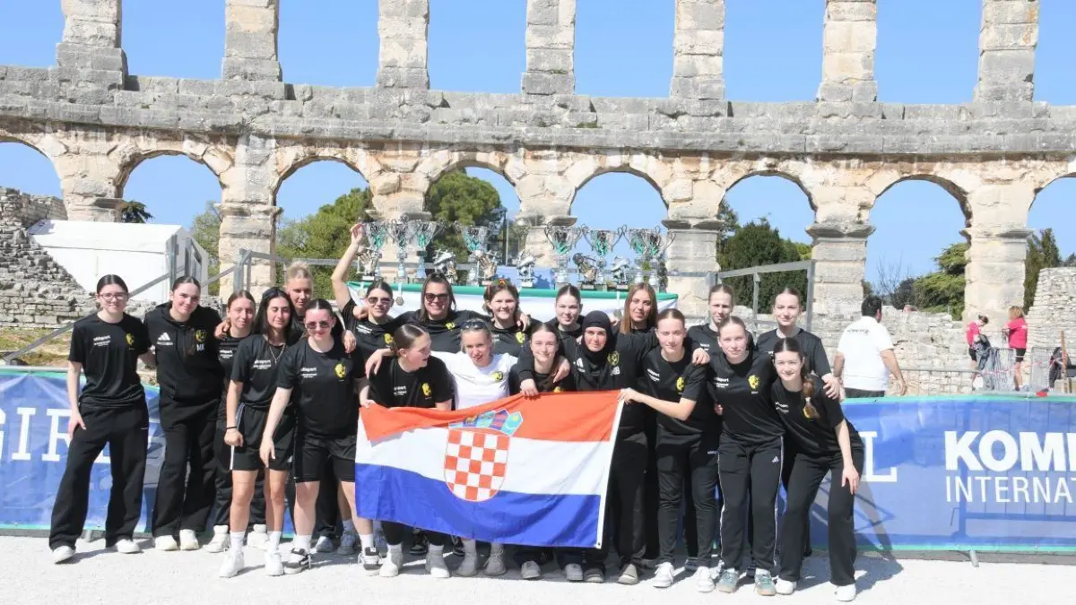 Große Bühne für den TSV Frommern beim Girls Football Festival in Kroatien.