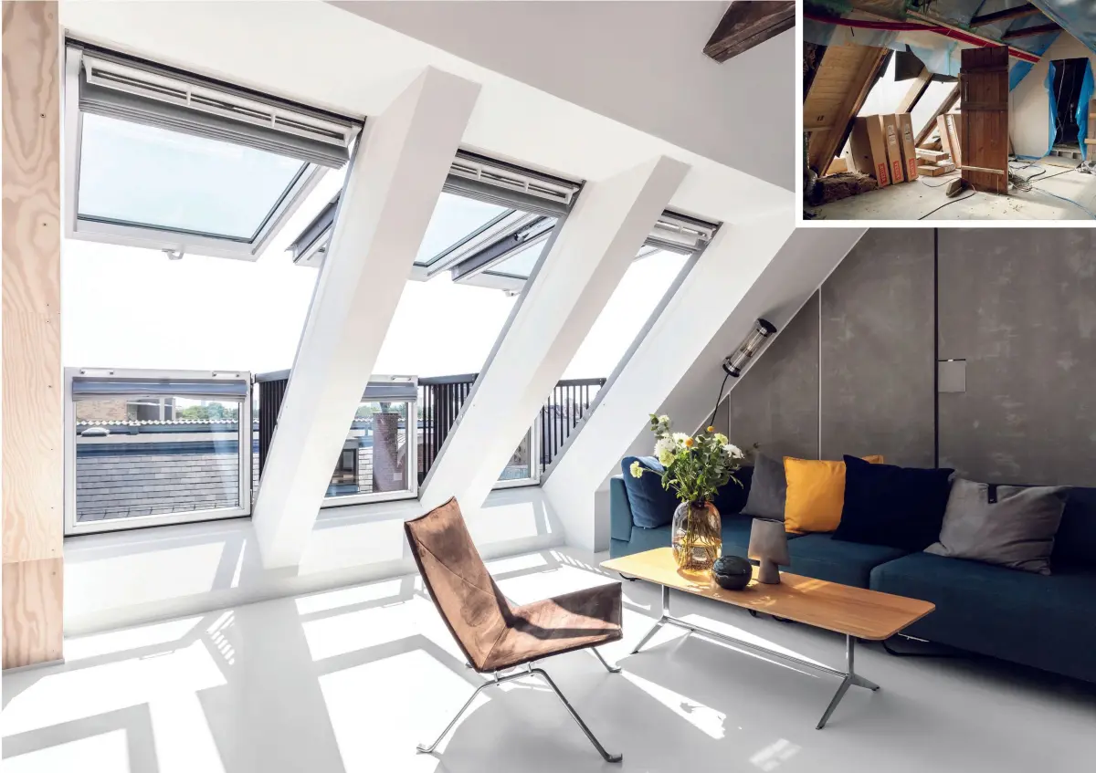 Ein Dachgeschossausbau bietet eine relativ einfache Möglichkeit, zusätzliche attraktive Wohnfläche zu erschließen. Foto: Velux/akz-o