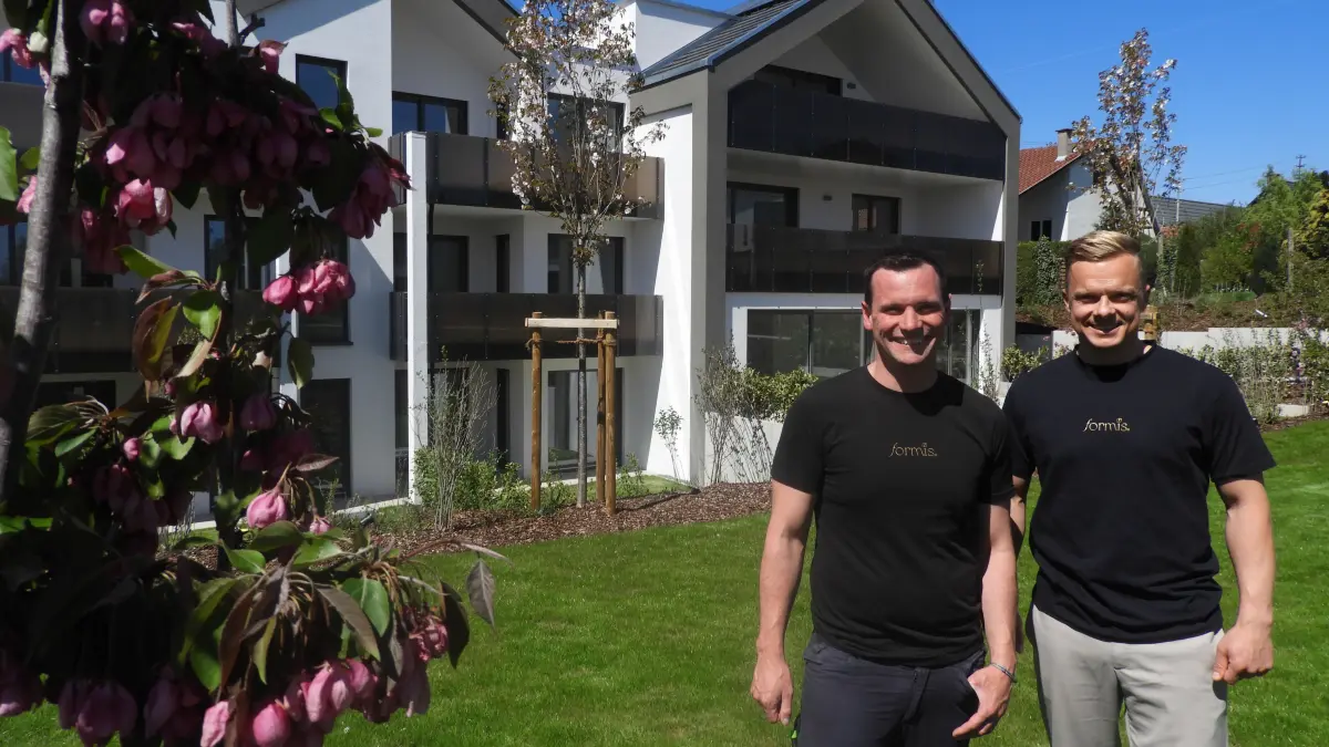 Denis Gonszcz (rechts) und Timo Gfrörer, Büro Gfrörer Firma Formis Empfingen