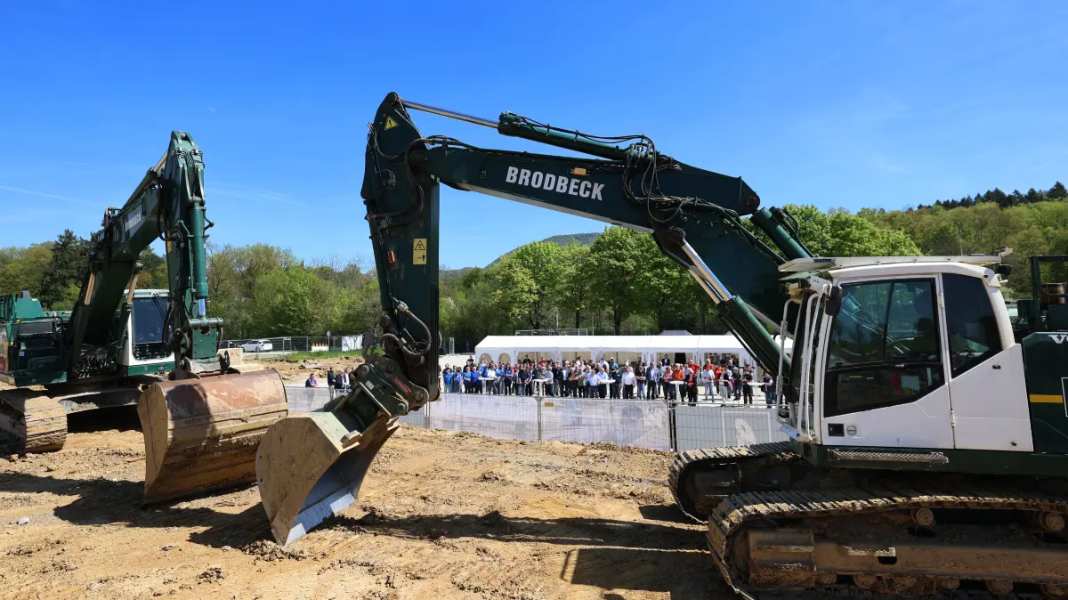 Spatenstich Ganzjahresbad Kombibad Metzingen