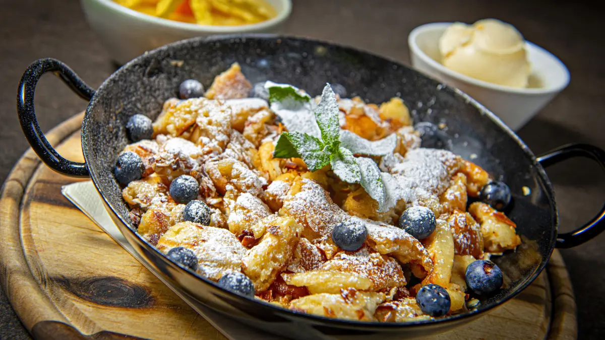 Köstlicher Kaiserschmarrn