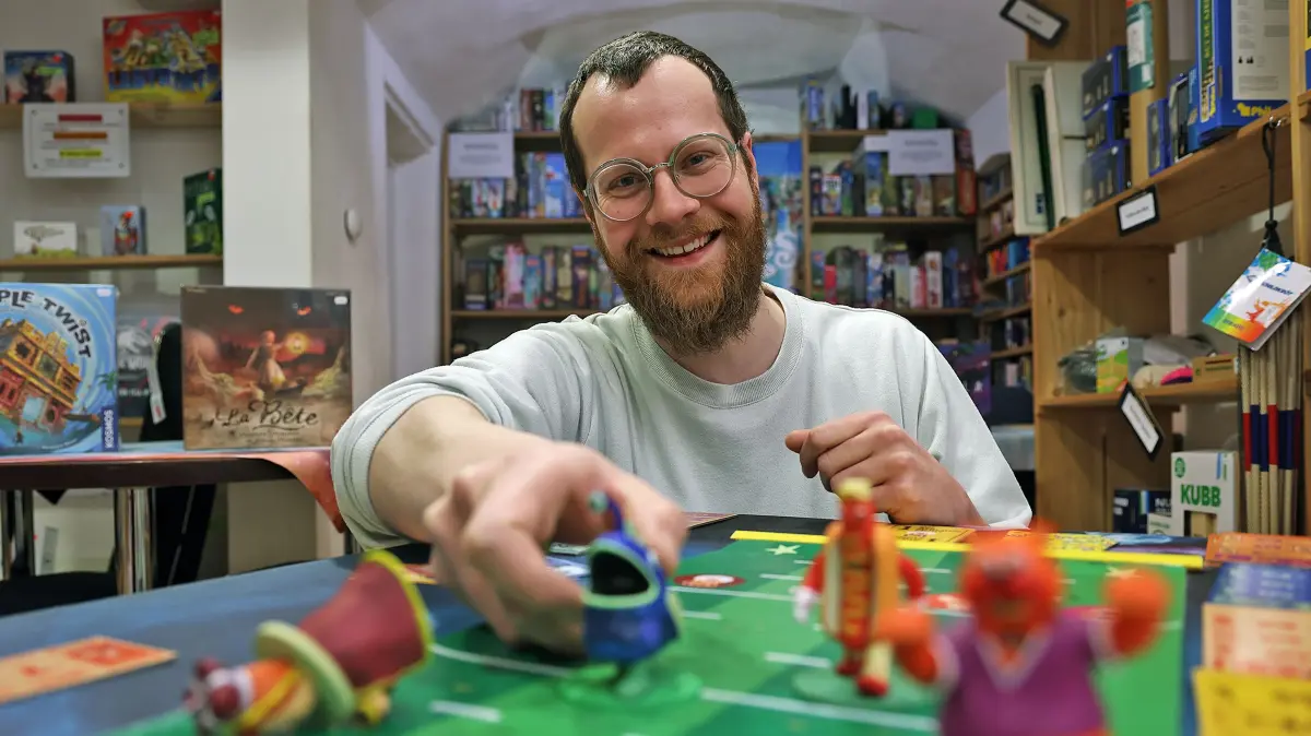 Spielespatz-Besitzer Ralph Ulmer.