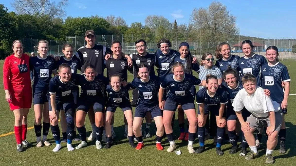 Die Landesliga-Meisterinnen des TSV Lustnau