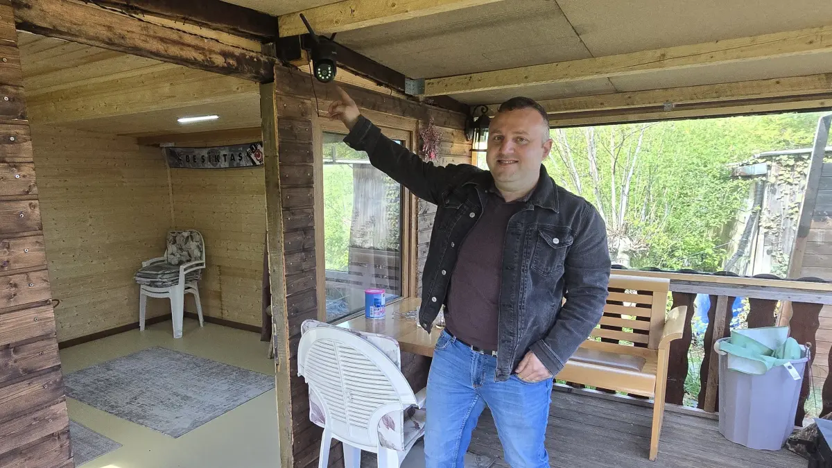 Resul Sezgi aus Langenau hat inzwischen eine Versicherung und eine Videokamera mit Bewegungsmelder am Gartenhaus. "Aber 100 Prozent Sicherheit gibt es nicht."