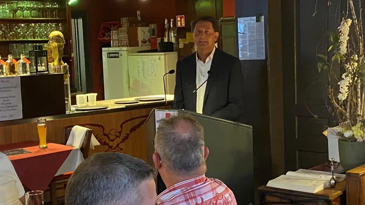 Abschiedsessen Oberbürgermeister Klaus Heininger im Adler in Eislingen.