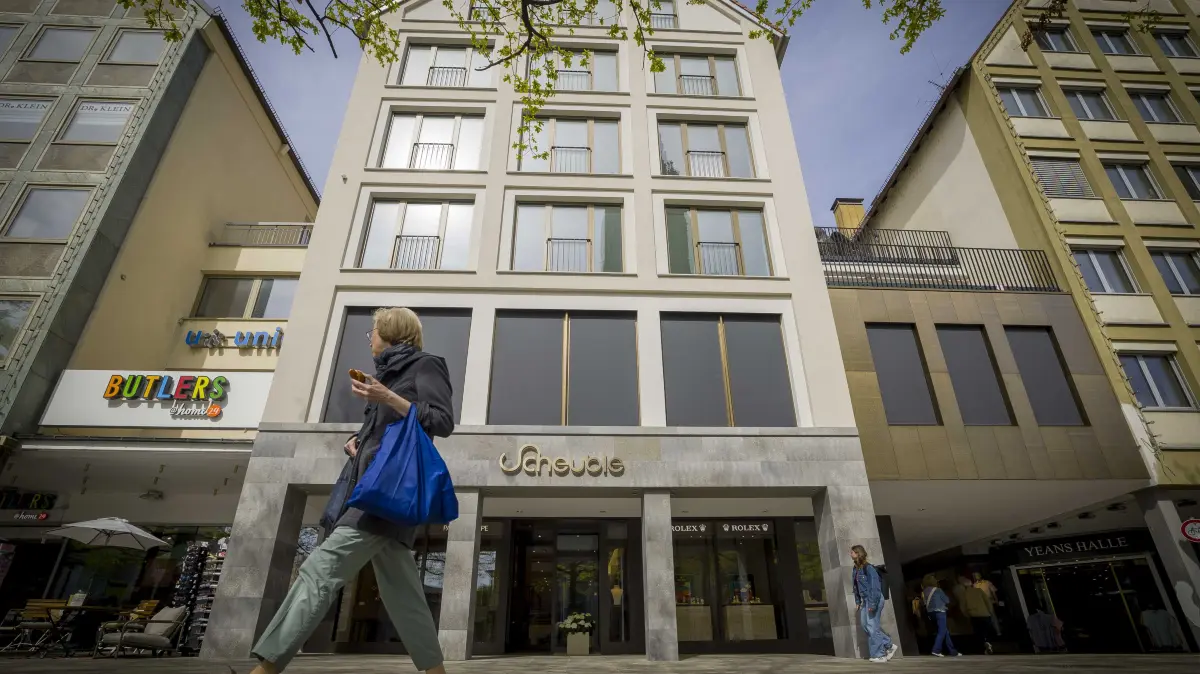 Juwelier Scheuble am Münsterplatz im neuen Haus