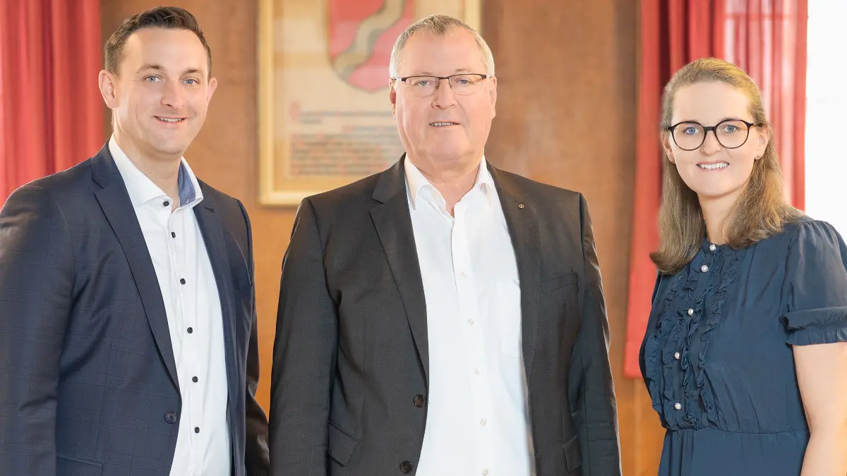 Von links: Armin, Andreas und Claudia Glogger