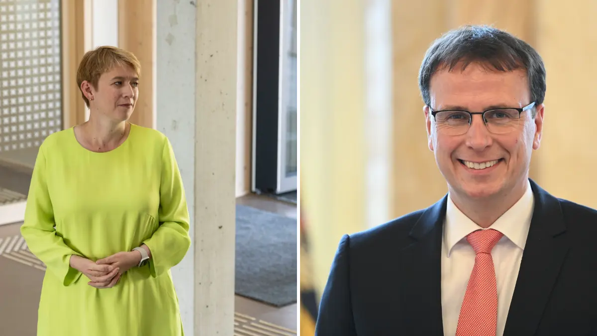 Andrea Lindlohr und Volker Schebsta