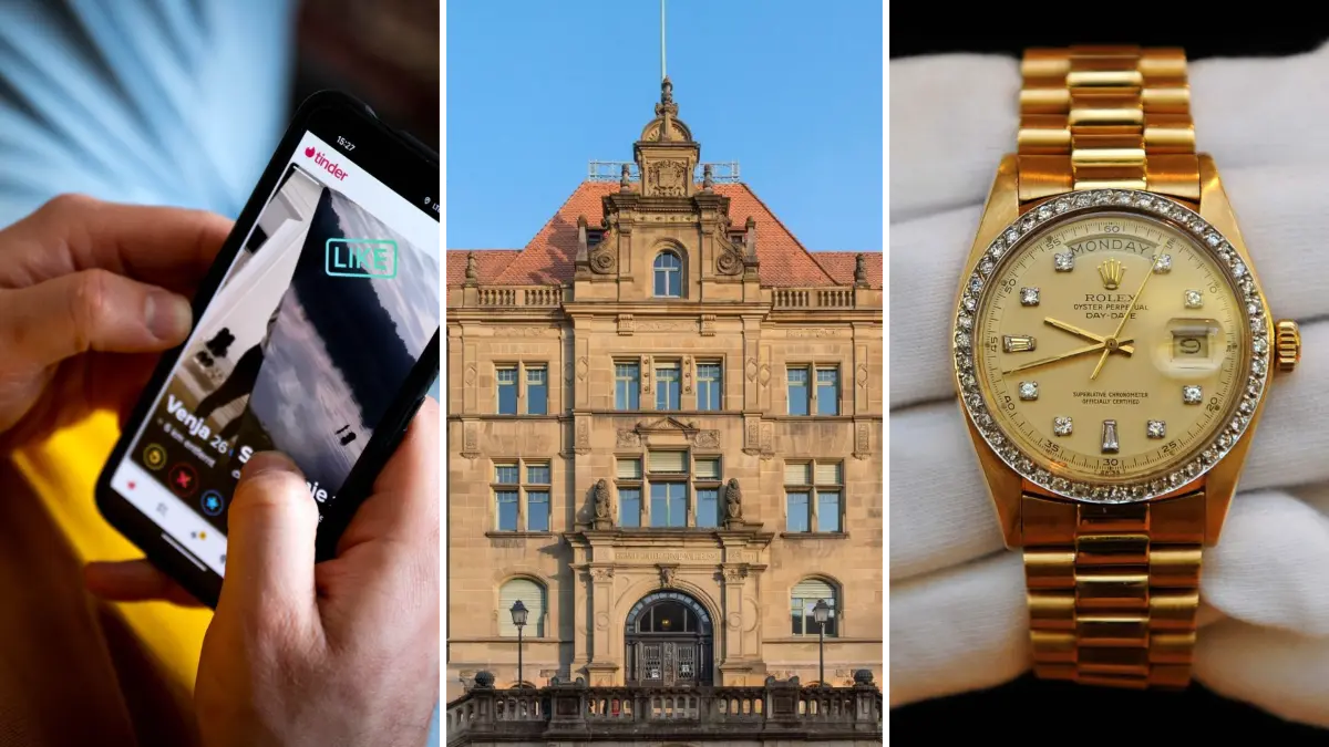 Am Tübinger Landgericht läuft derzeit der Prozess gegen die Tinder-Rolex-Bande.
